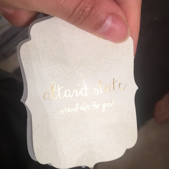 NWT Altar’d State Faux Leather Pants - Picture 6 of 7